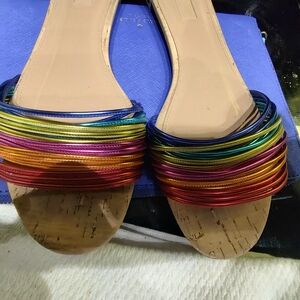 Colorful Aquazzura Size 40 Women's Sandals